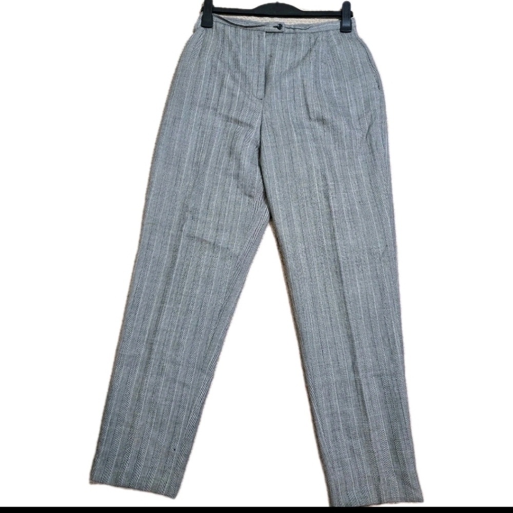 Vintage Harve Benard 100% Wool Pants Size 12 Gray